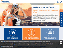Tablet Screenshot of dremo.com